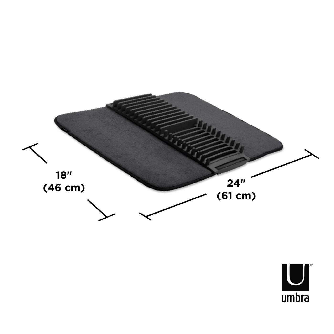 Umbra UDRY Drying Rack Mat - Black; image 7 of 8