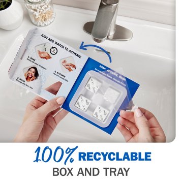Olay Cleansing Melts + Hyaluronic Face Cleanser, Water-Activated Face Wash Cleans