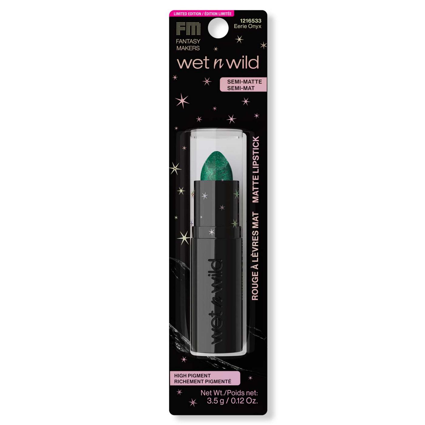 Wet n Wild Fantasy Makers Limited Edition Semi-Matte Lipstick - Eerie Onyx; image 2 of 6