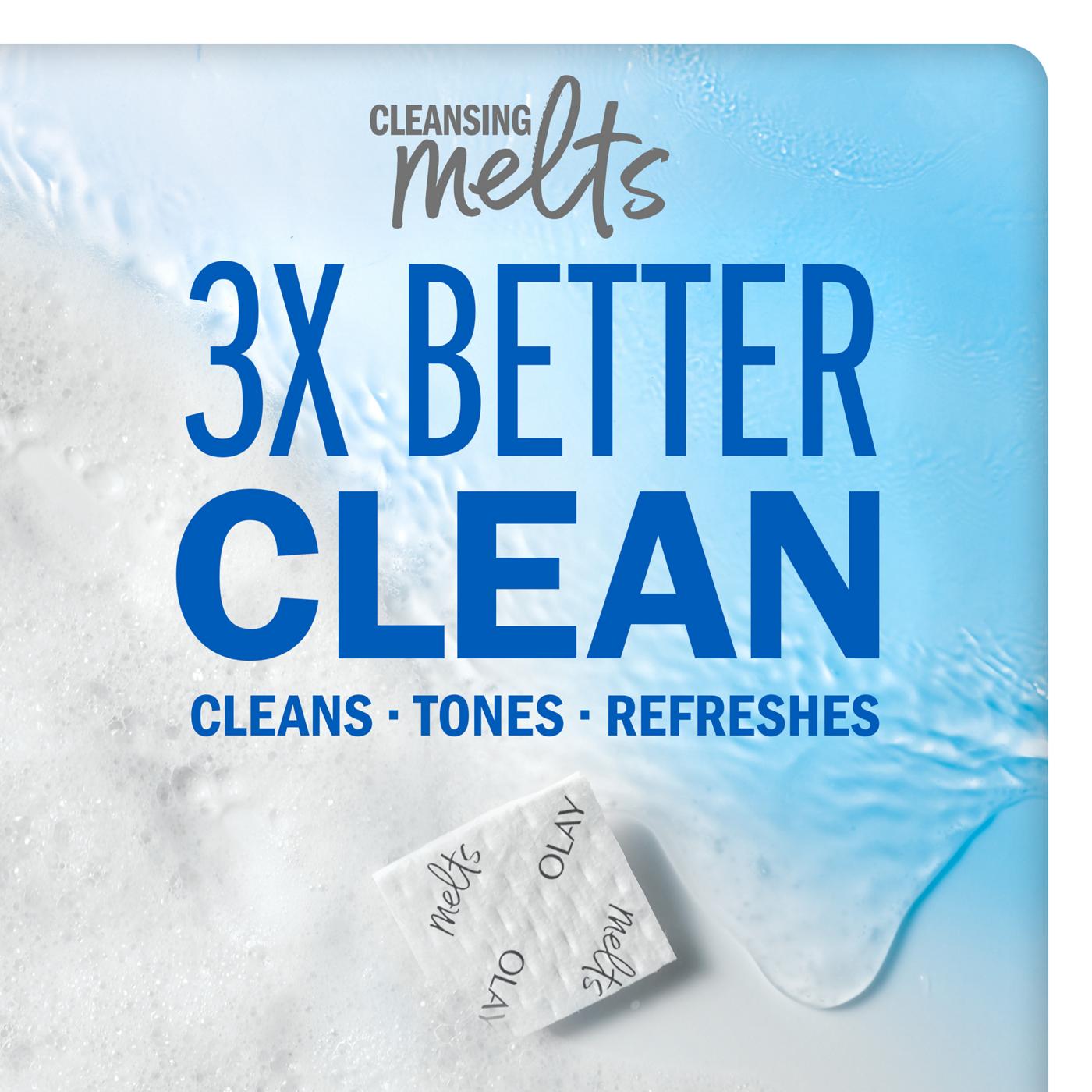 Olay Cleansing Melts Water-Activated Daily Facial Cleanser + Vitamin C; image 4 of 9