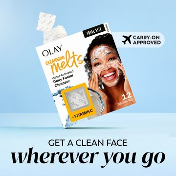 Olay Cleansing Melts + Vitamin C Face Cleanser