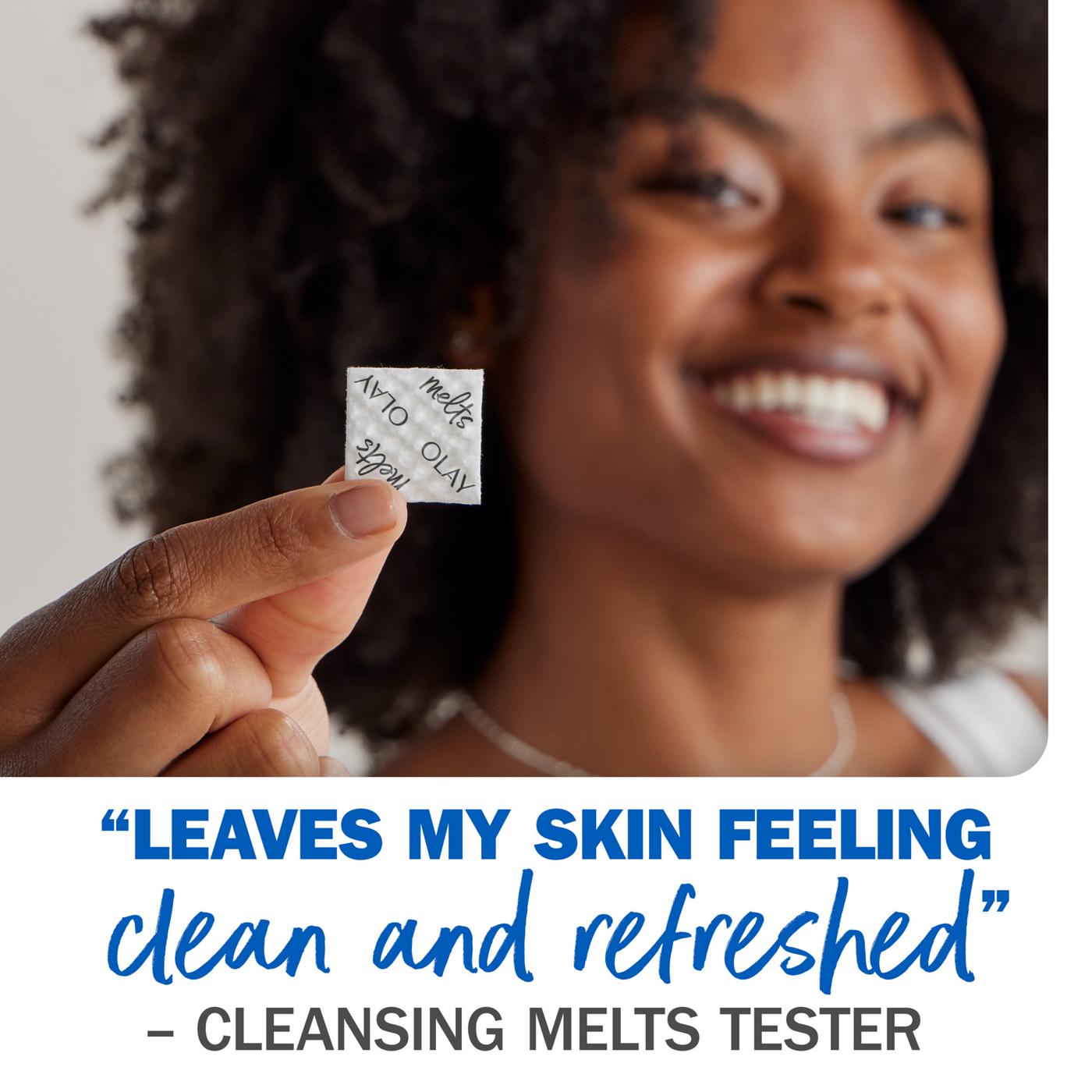 Olay Cleansing Melts Water-Activated Daily Facial Cleanser + Vitamin C; image 5 of 9