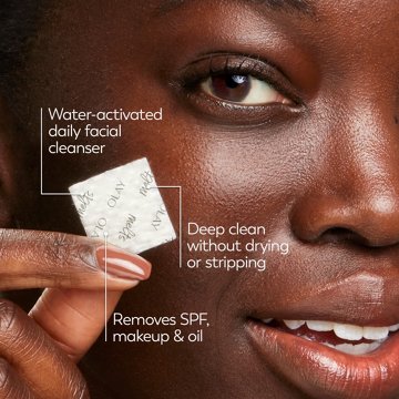 Olay Cleansing Melts + Vitamin C Face Cleanser