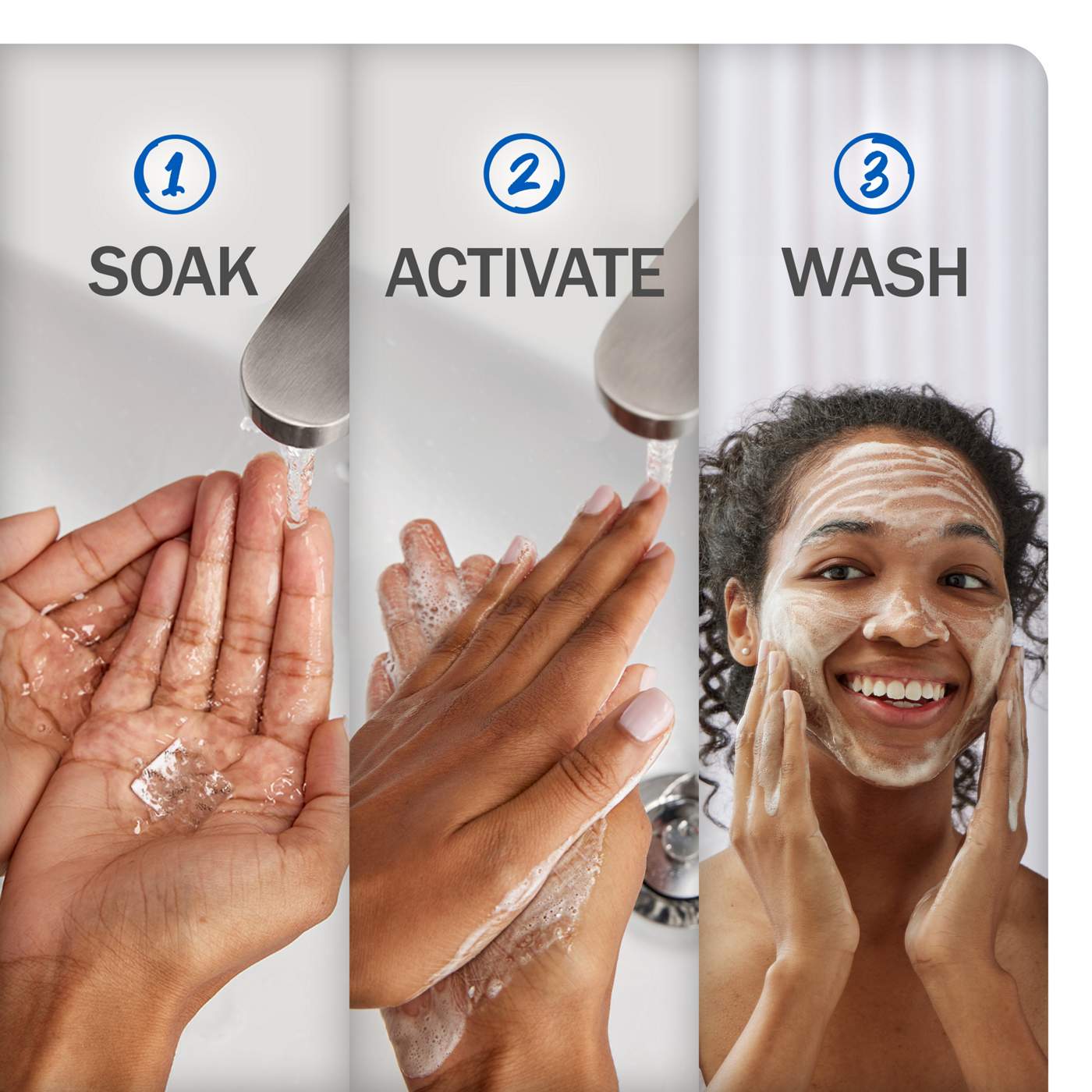 Olay Cleansing Melts Water-Activated Daily Facial Cleanser + Retinol; image 3 of 4