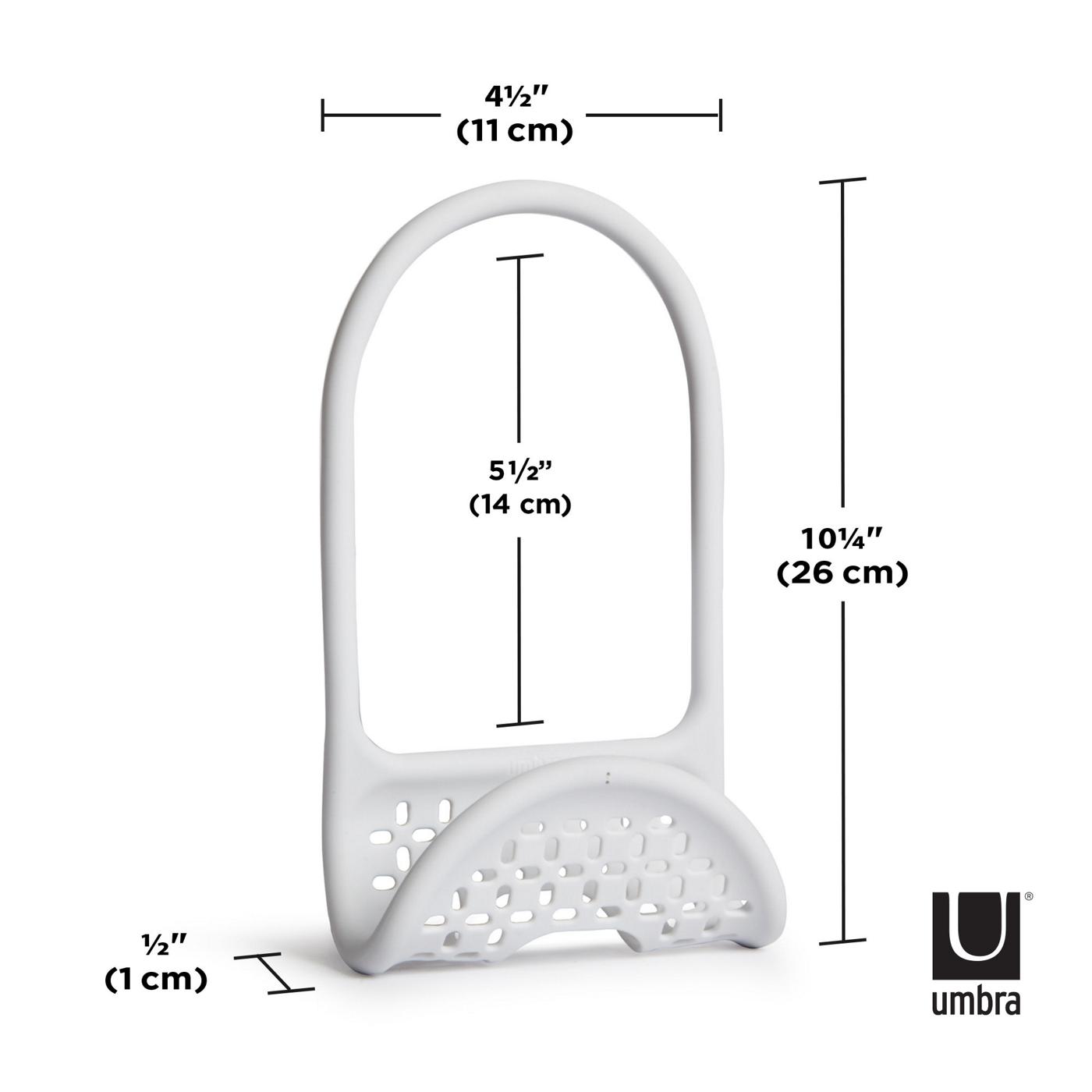 Umbra Sling Sink Caddy - White; image 7 of 8