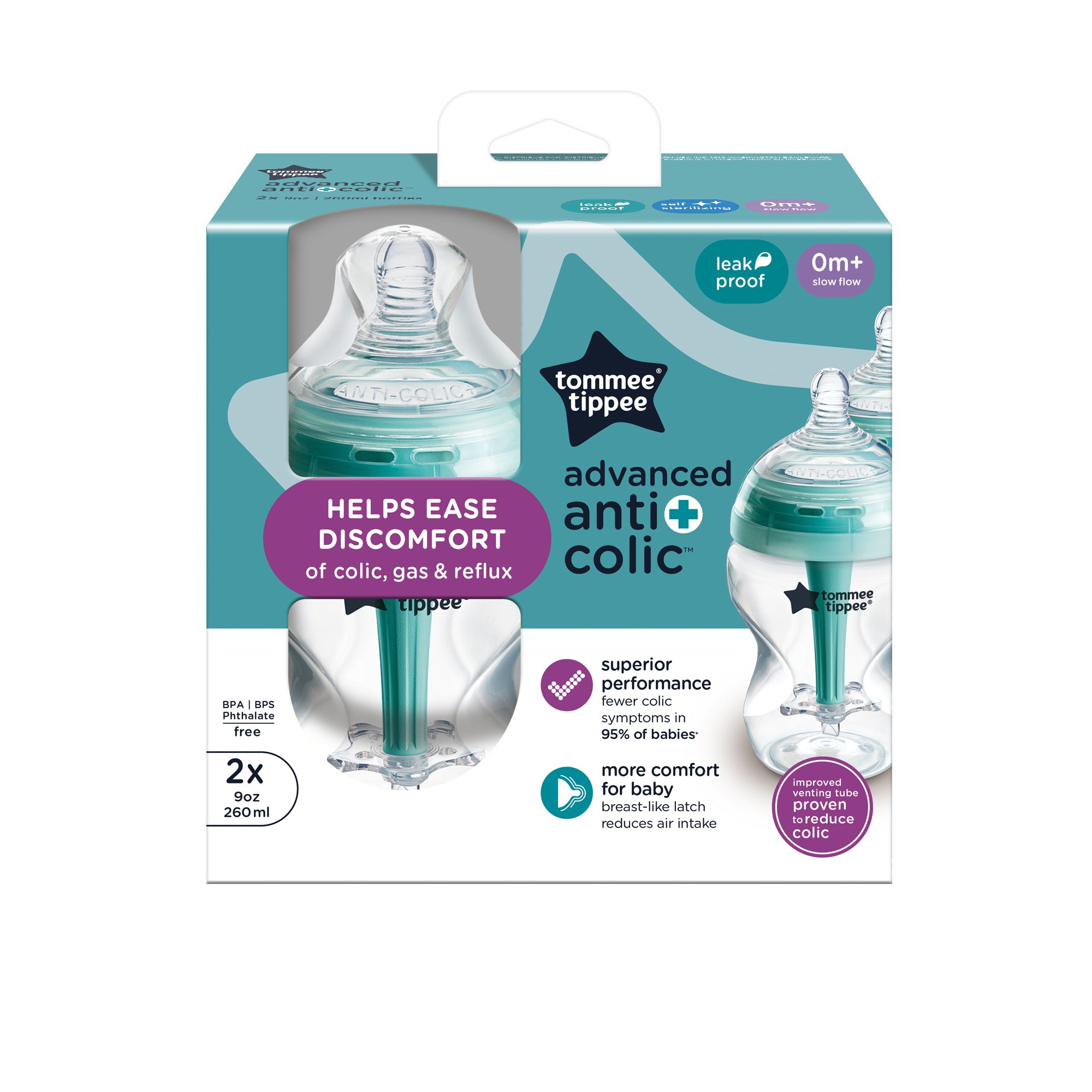Colic Bottles Tommee Tippee Heat Sensor Bottle Baby Tommee Tippee