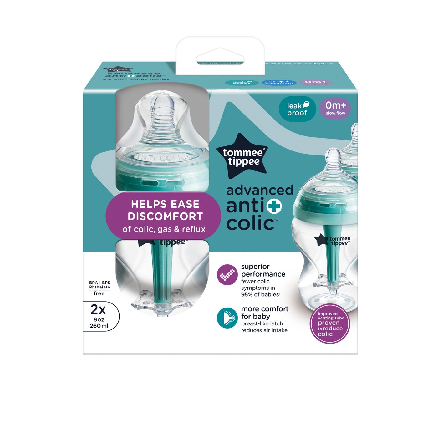 Tommee Tippee Advanced Anti-Colic Bottles; image 1 of 3