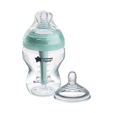 Tommee Tippee Advanced Anti-Colic Bottle - Clear, 9 oz