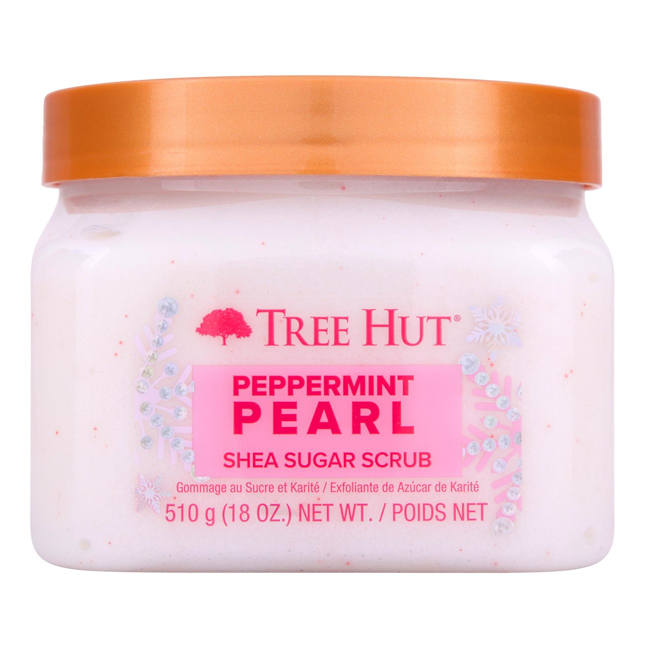 Tree Hut Shea Sugar Scrub - Peppermint Pearl - Shop Body scrubs at H-E-B