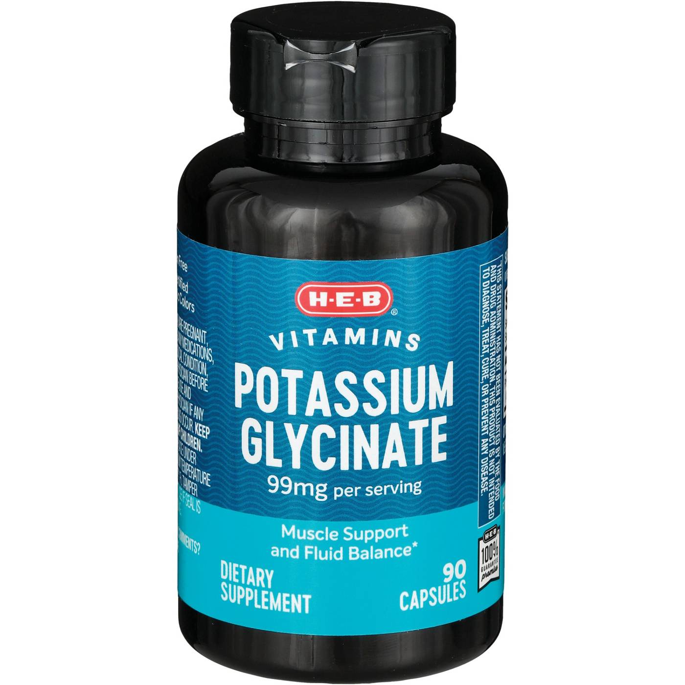 H-E-B Vitamins Potassium Glycinate - 99 mg; image 1 of 2