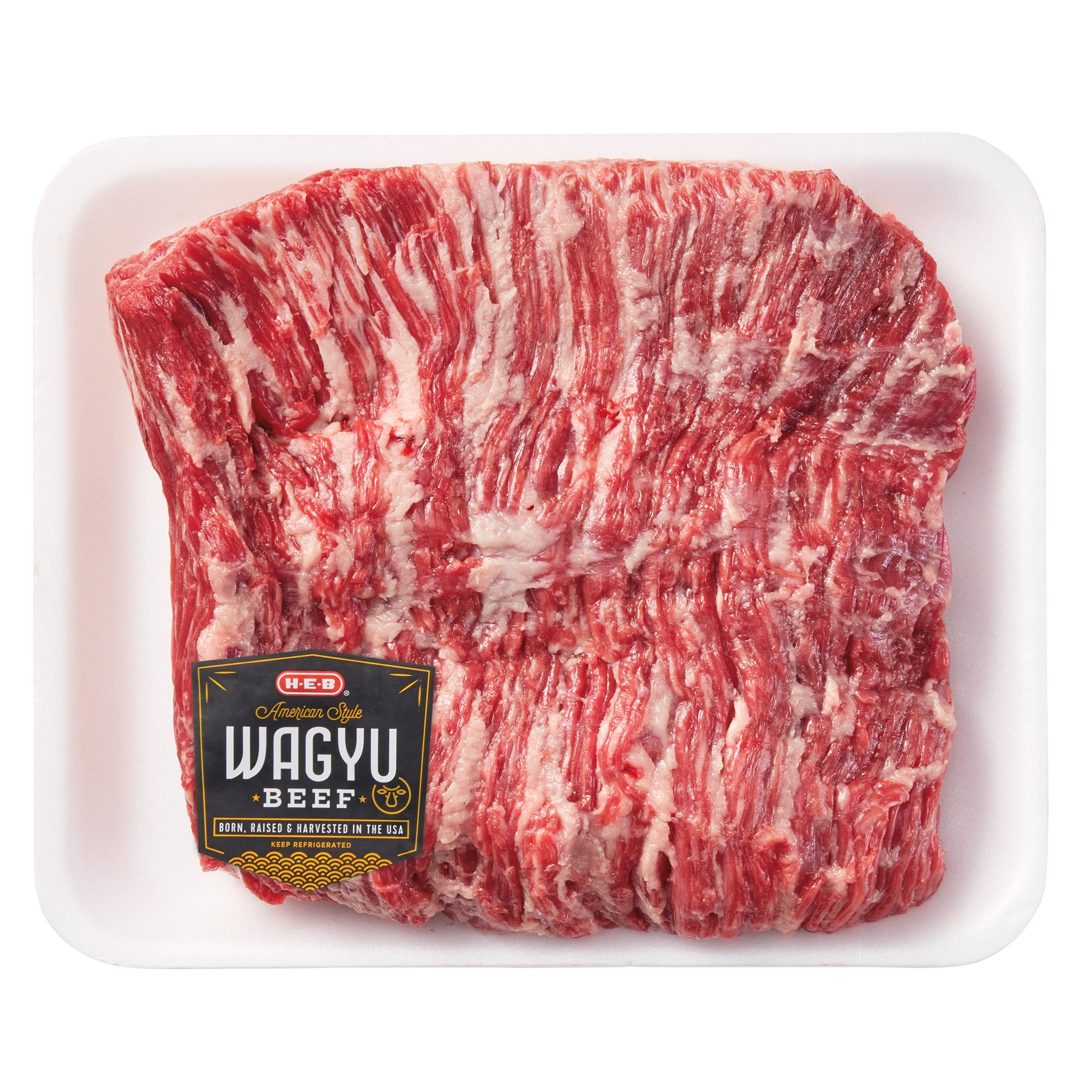 H-E-B American-Style Wagyu Beef Market Trimmed Brisket Point - Shop ...