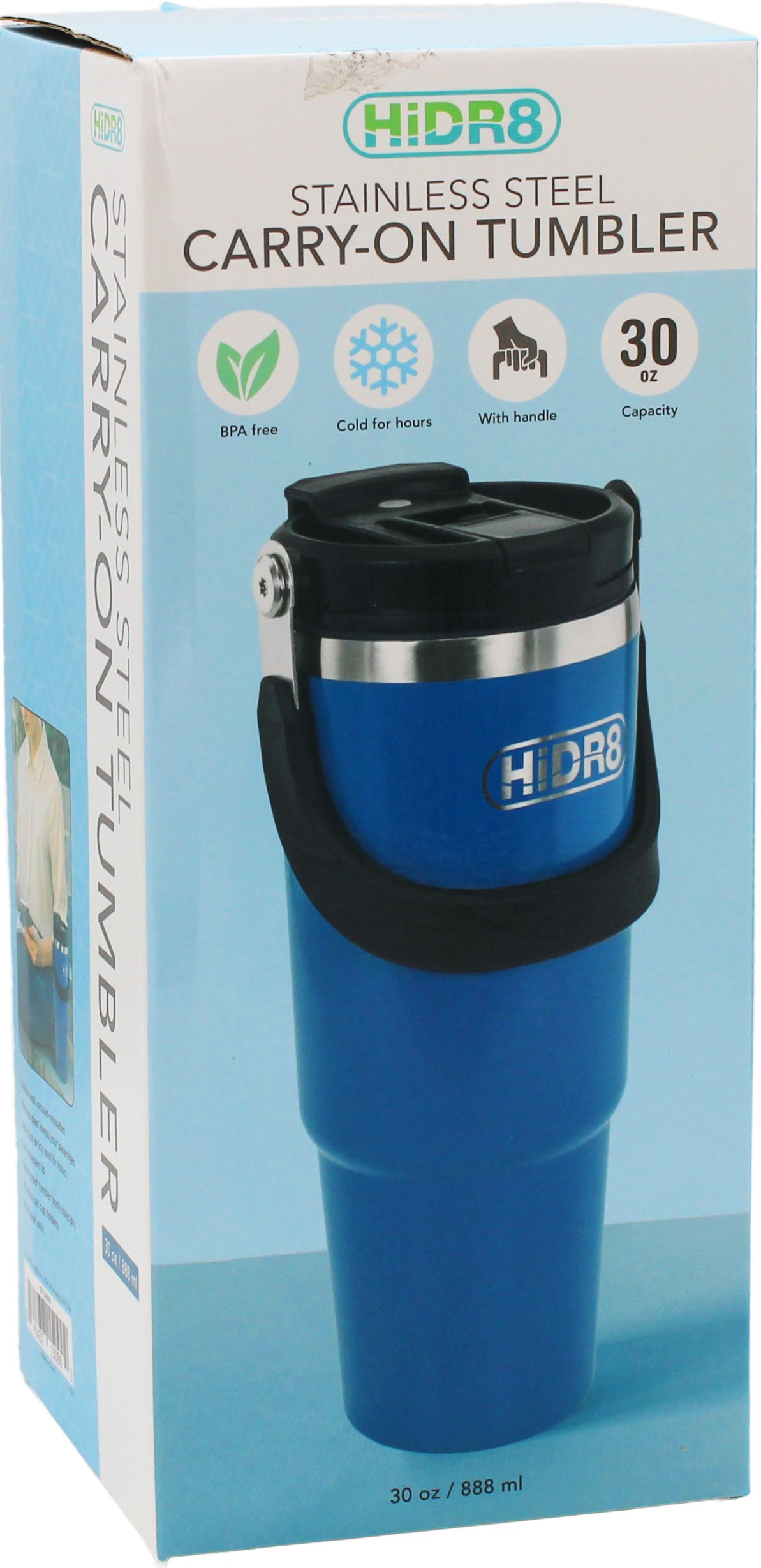 Hidr8 Stainless Steel Carry-On Tumbler, 30 oz | Low Prices