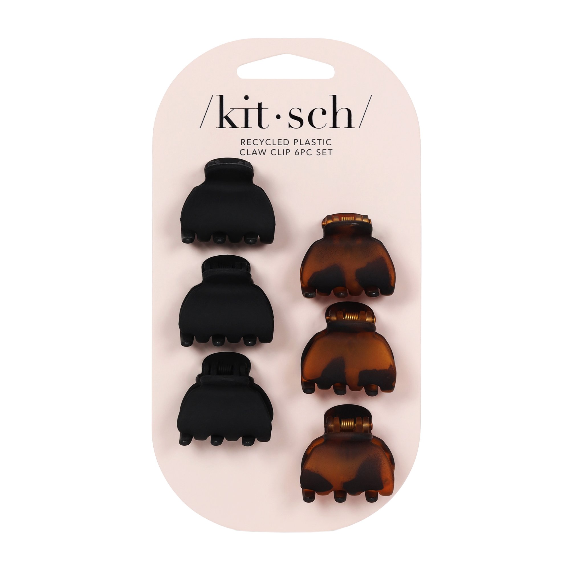 Kitsch Extra Small Claw Clips - Black & Tort - Shop Hair accessories at ...