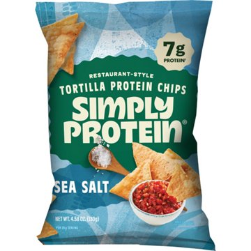 SimplyProtein Restaurant-Style Protein Tortilla Chips Sea Salt