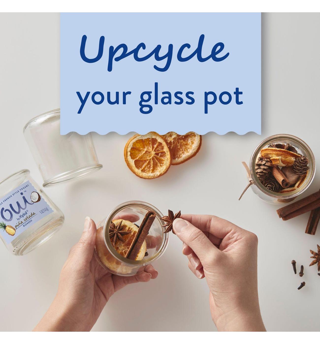 Yoplait Oui Pina Colada Whole Milk French Style Yogurt; image 5 of 5