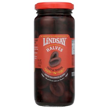 Lindsay Greek Kalamata Halves Olives, 6.35 oz