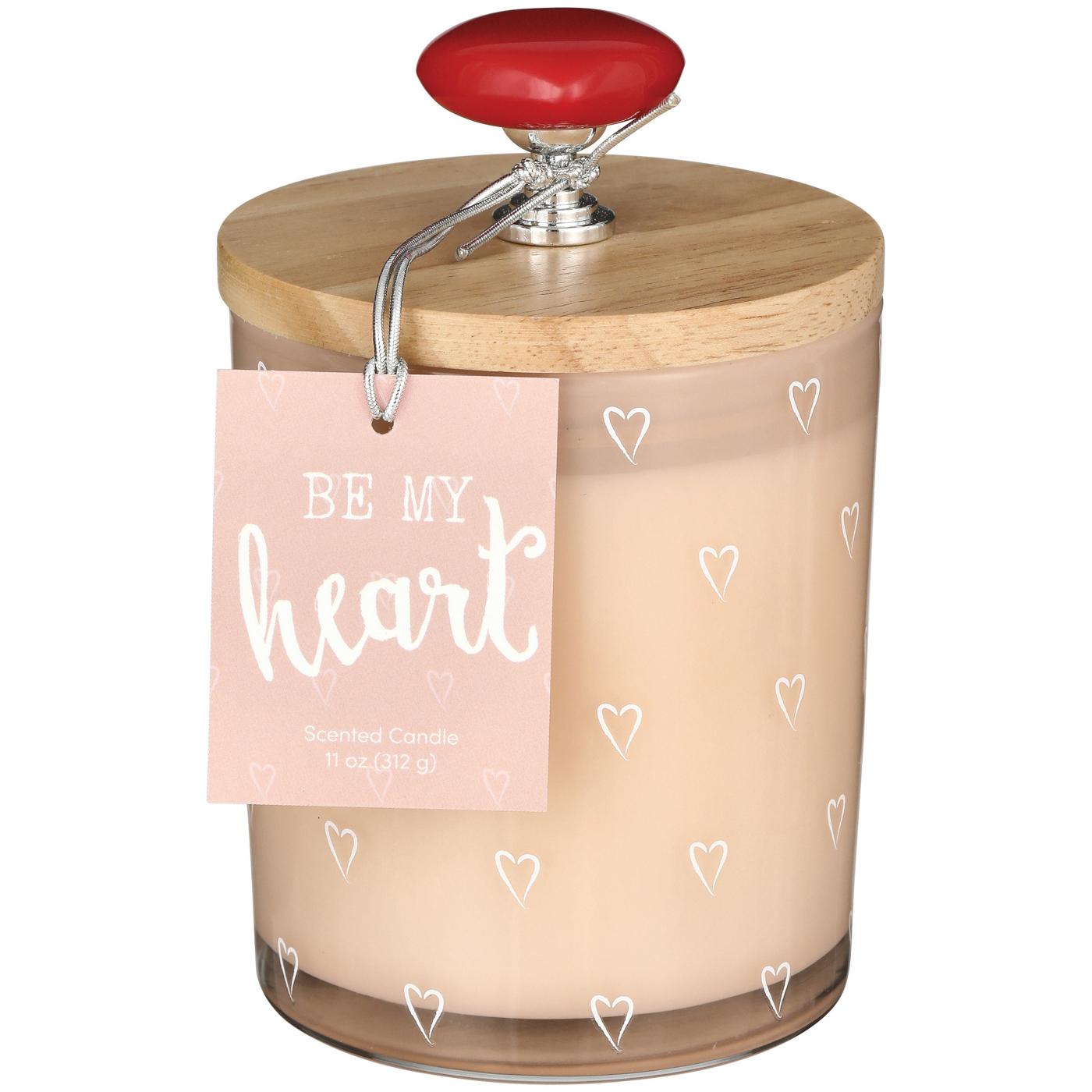 Destination Holiday Be My Heart Scented Valentine's Candle; image 1 of 2