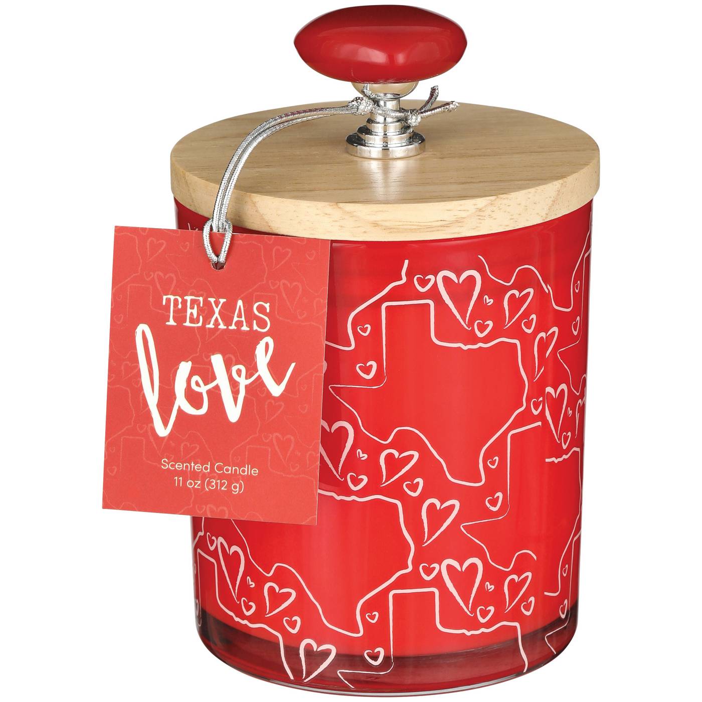 Destination Holiday Texas Love Scented Valentine's Candle; image 1 of 2