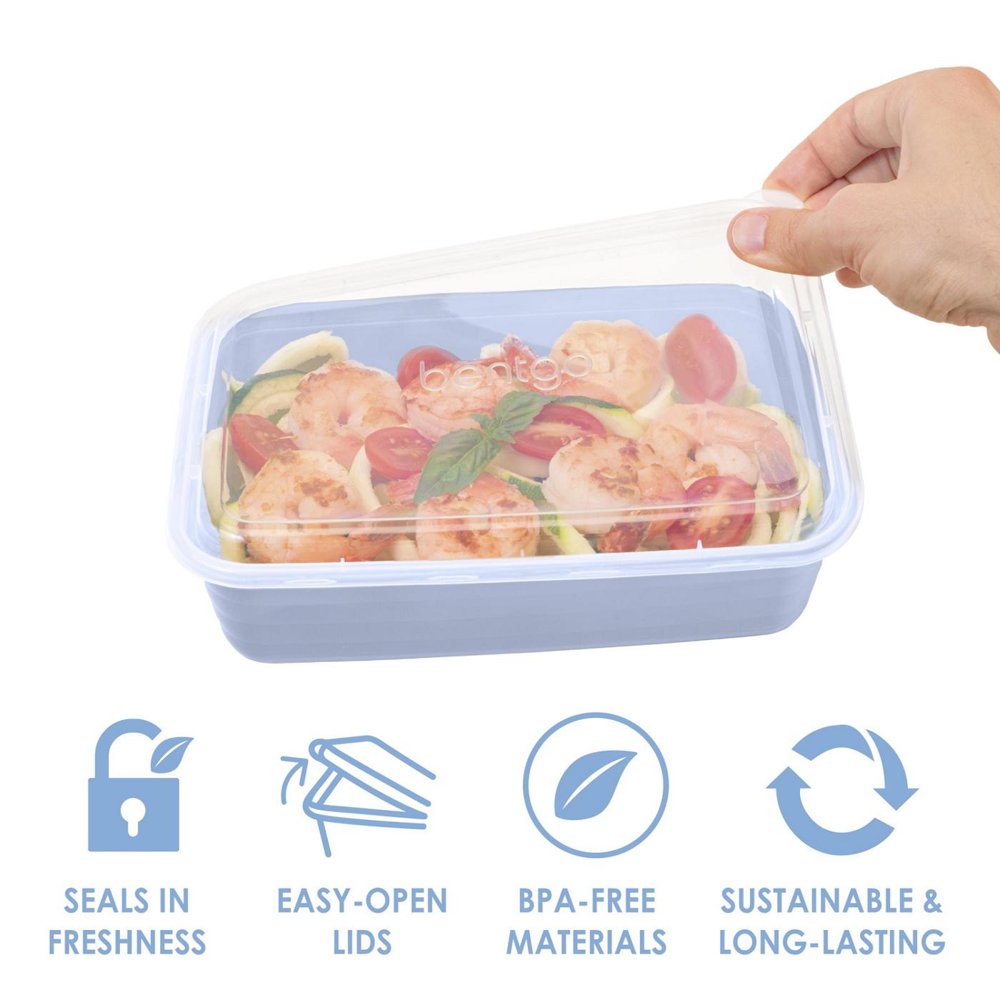 Bentgo Prep 1 Compartment Containers - Periwinkle - Shop Food storage ...