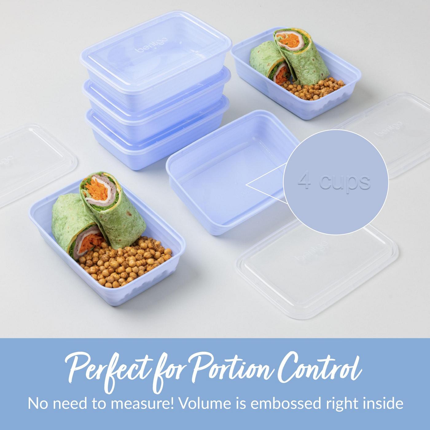 Bentgo Prep 1 Compartment Containers - Periwinkle - Shop Food storage ...