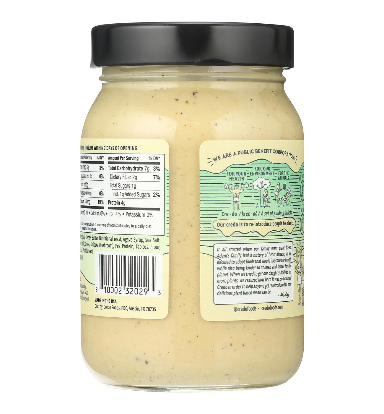 Credo Foods Roasted Garlic Alfredo - Shop Pasta sauces at H-E-B