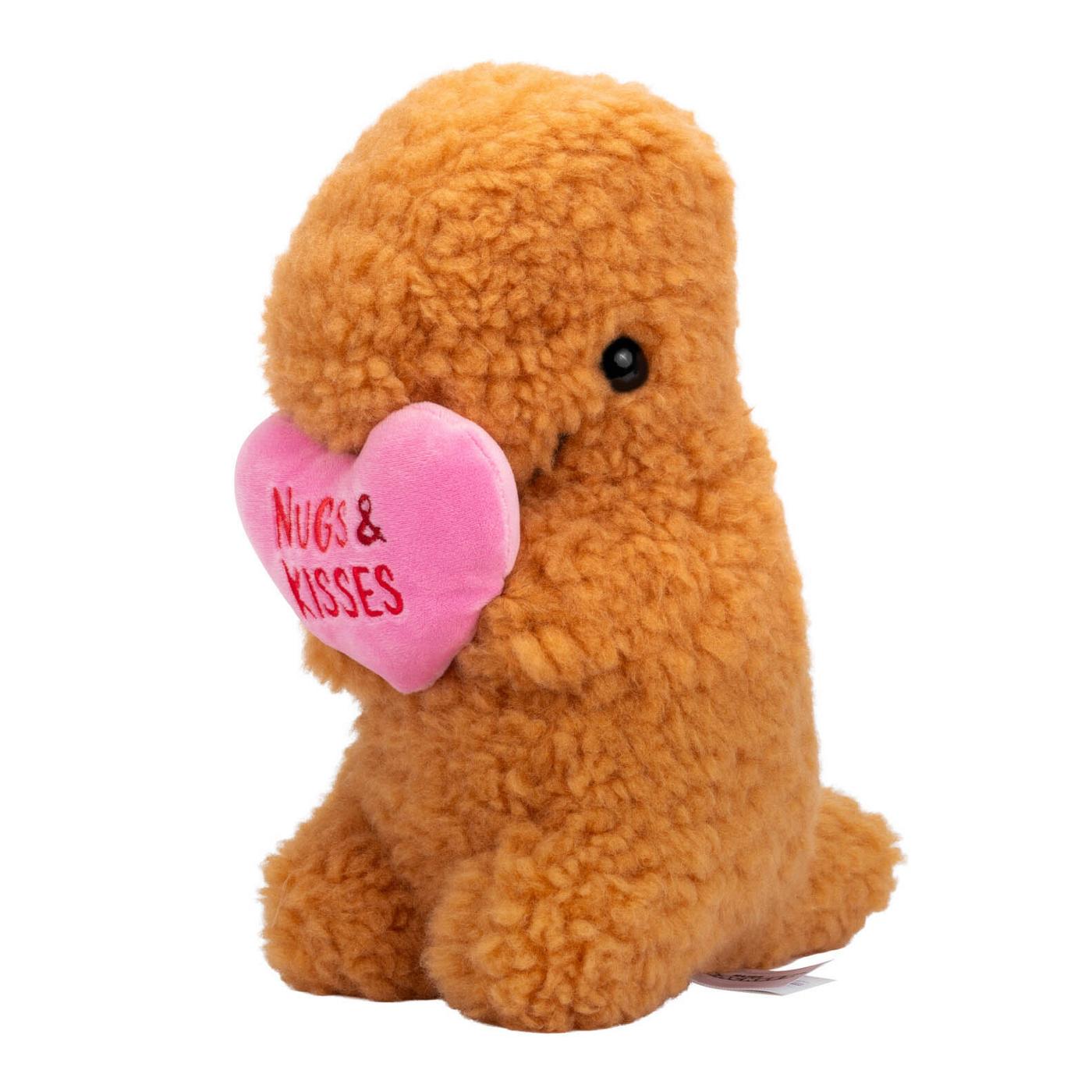 Destination Holiday Snackeez T-Rex Dino Nugget Valentine's Plush; image 1 of 2