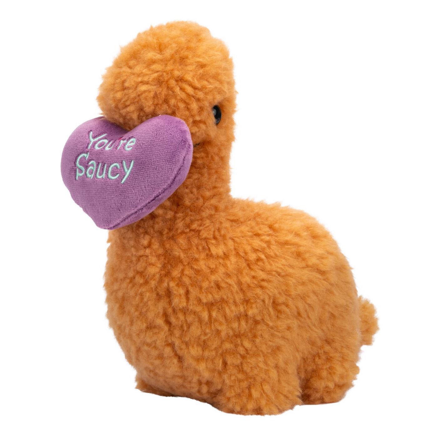 Destination Holiday Snackeez Apatosaurus Dino Nugget Valentine's Plush; image 1 of 2