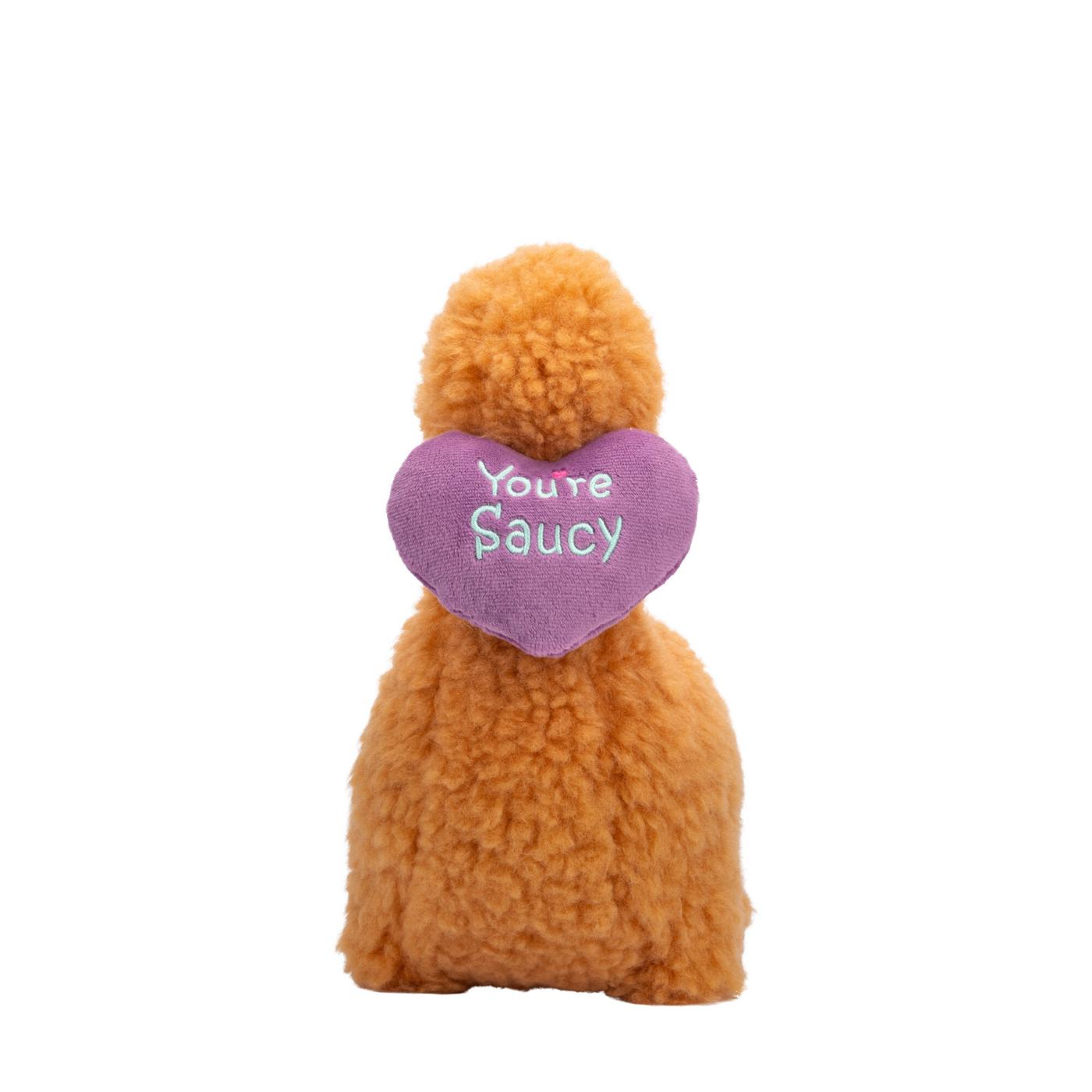 Destination Holiday Snackeez Apatosaurus Dino Nugget Valentine's Plush; image 2 of 2