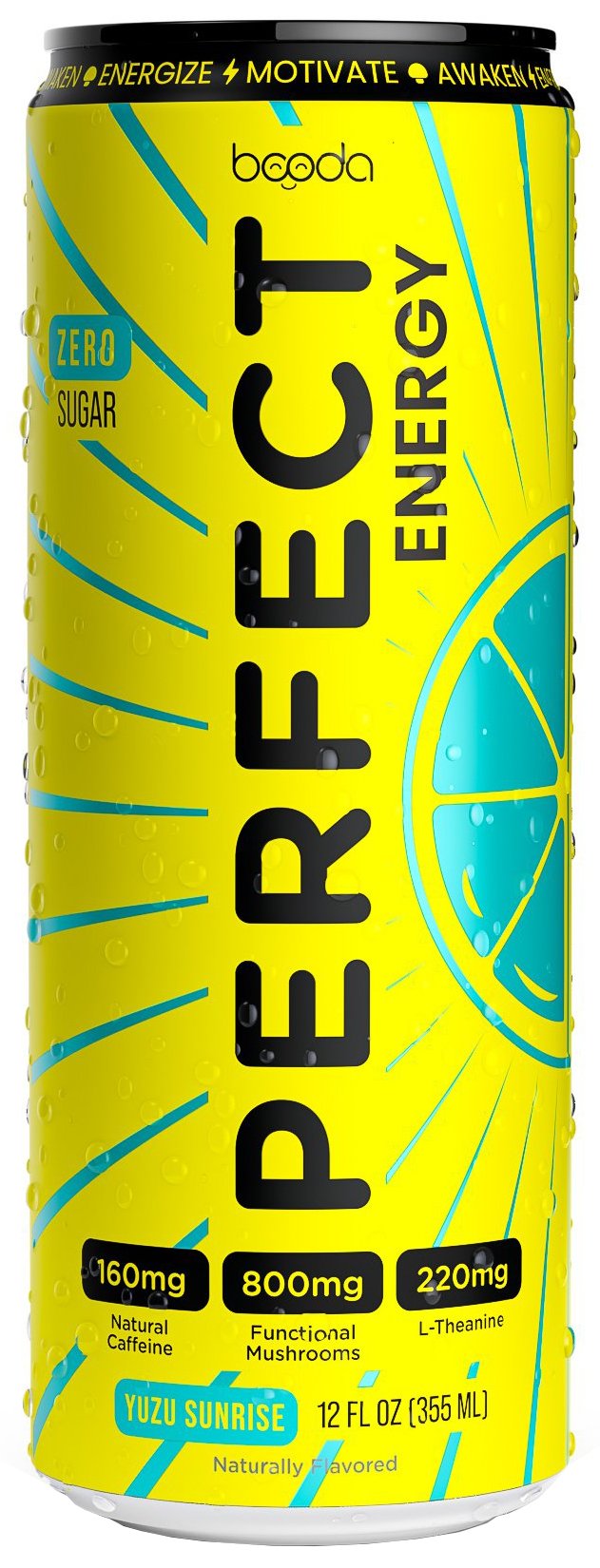 Perfect Energy Yuzu Sunrise Beverage, 12 oz | Central Market