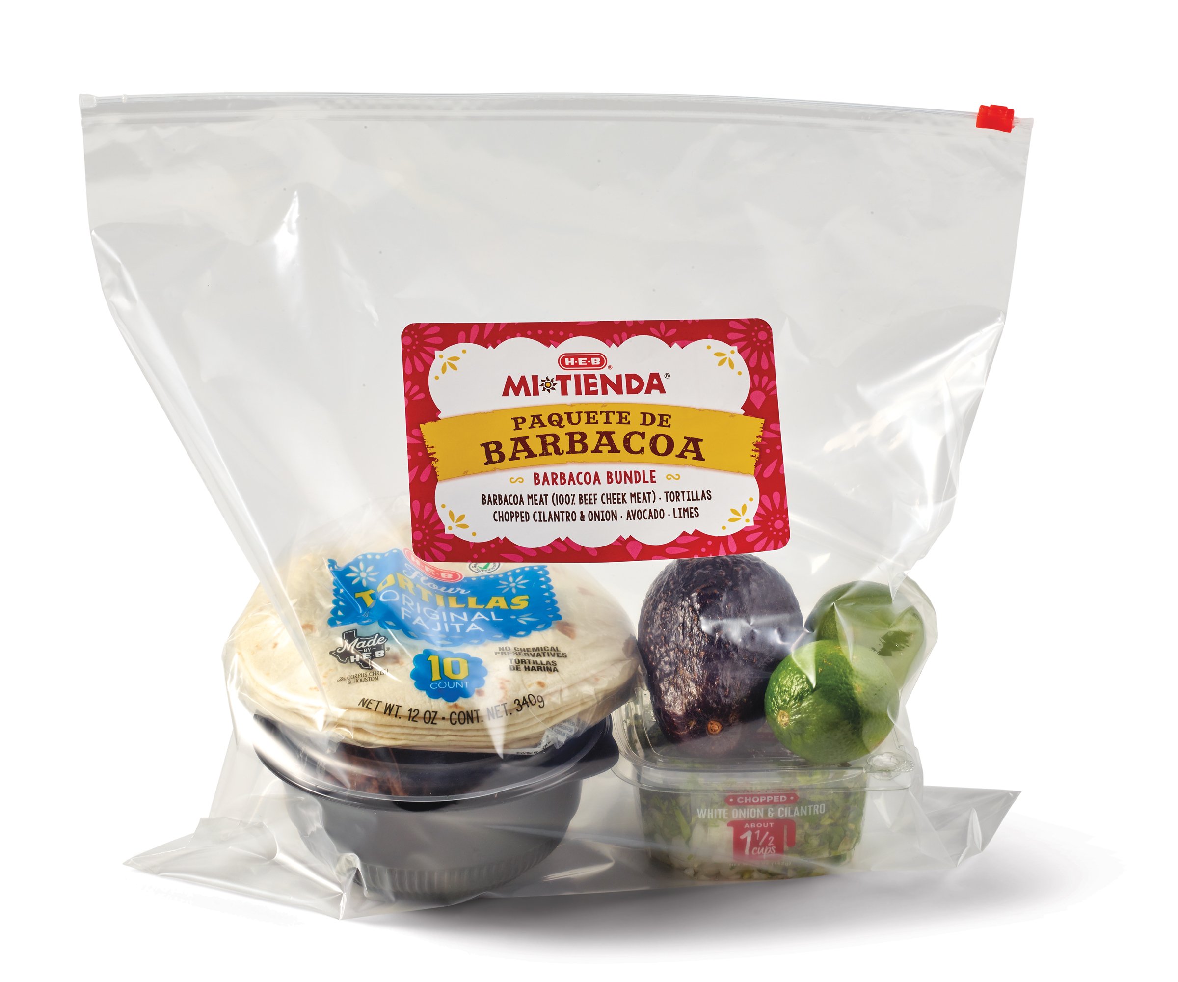 H-E-B Mi Tienda Beef Cheek Barbacoa Bundle - Flour Tortillas (Sold Cold ...