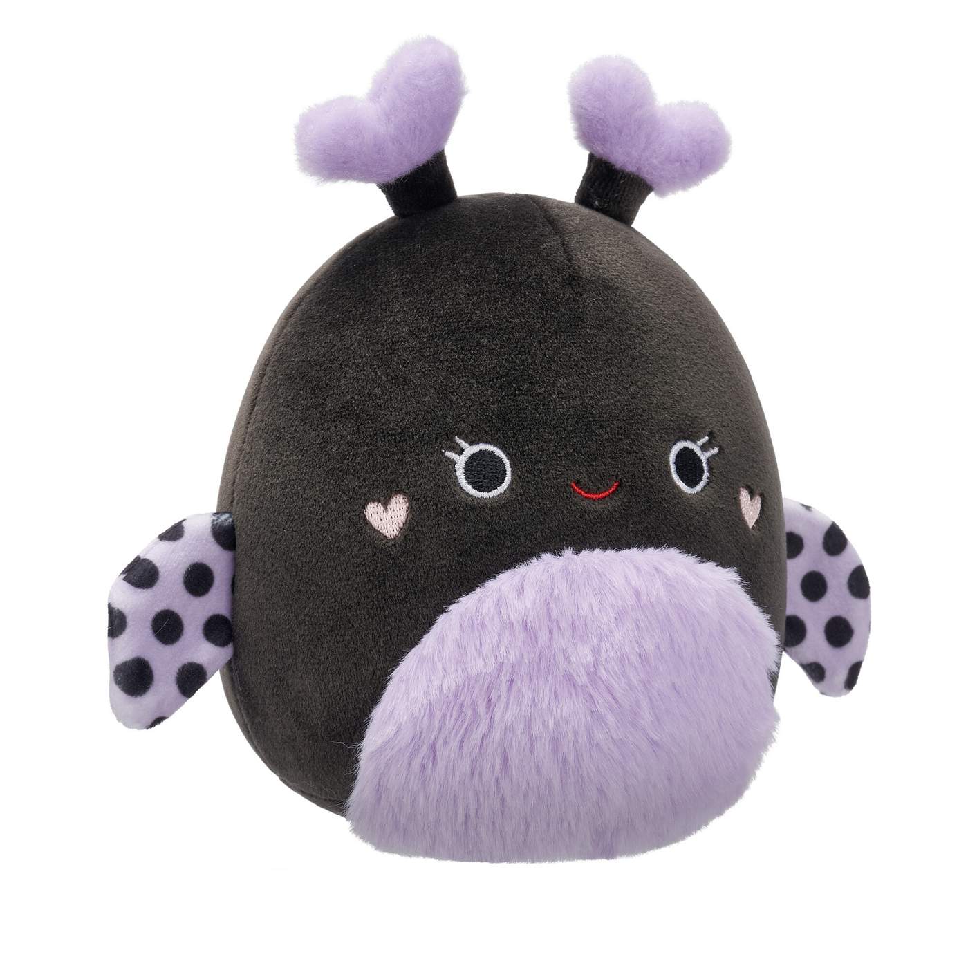 Squishmallows Purple Ladybug Valentine's Plush; image 3 of 4