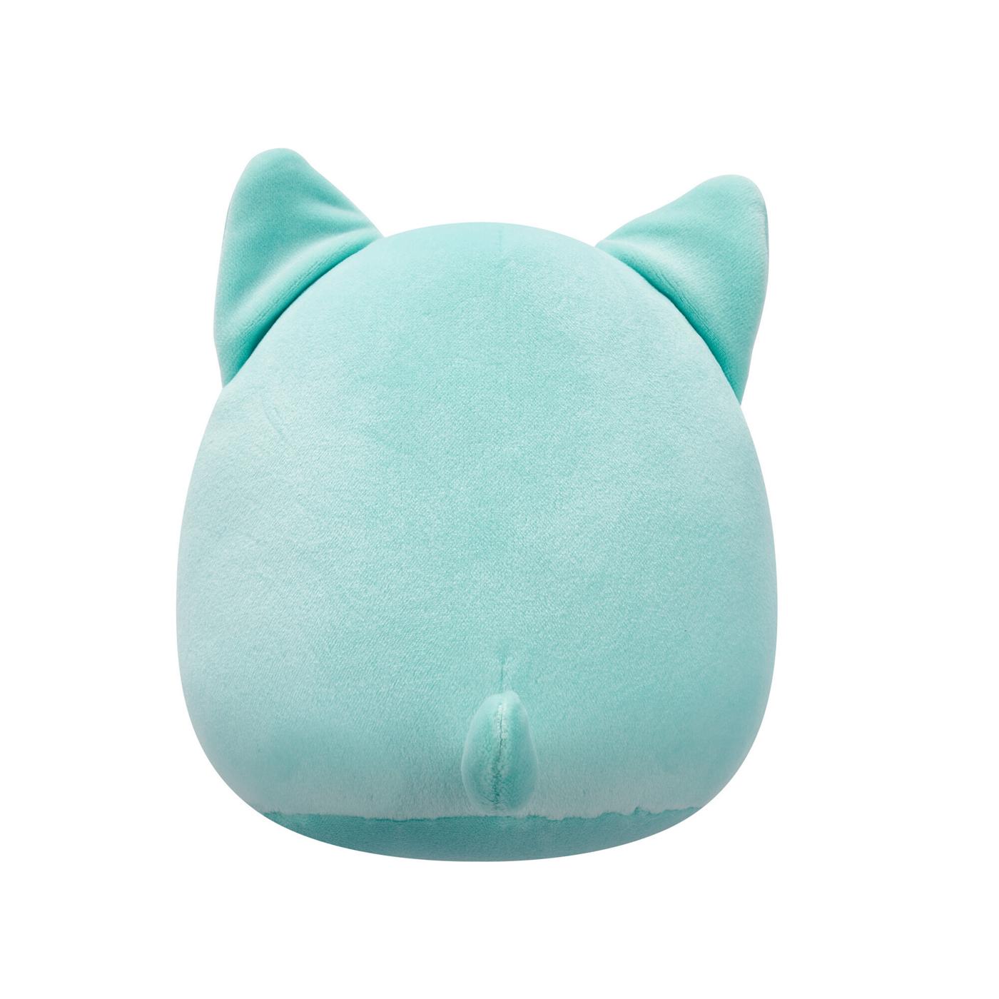 Squishmallows Teal Cat Valentine's Plush; image 2 of 4