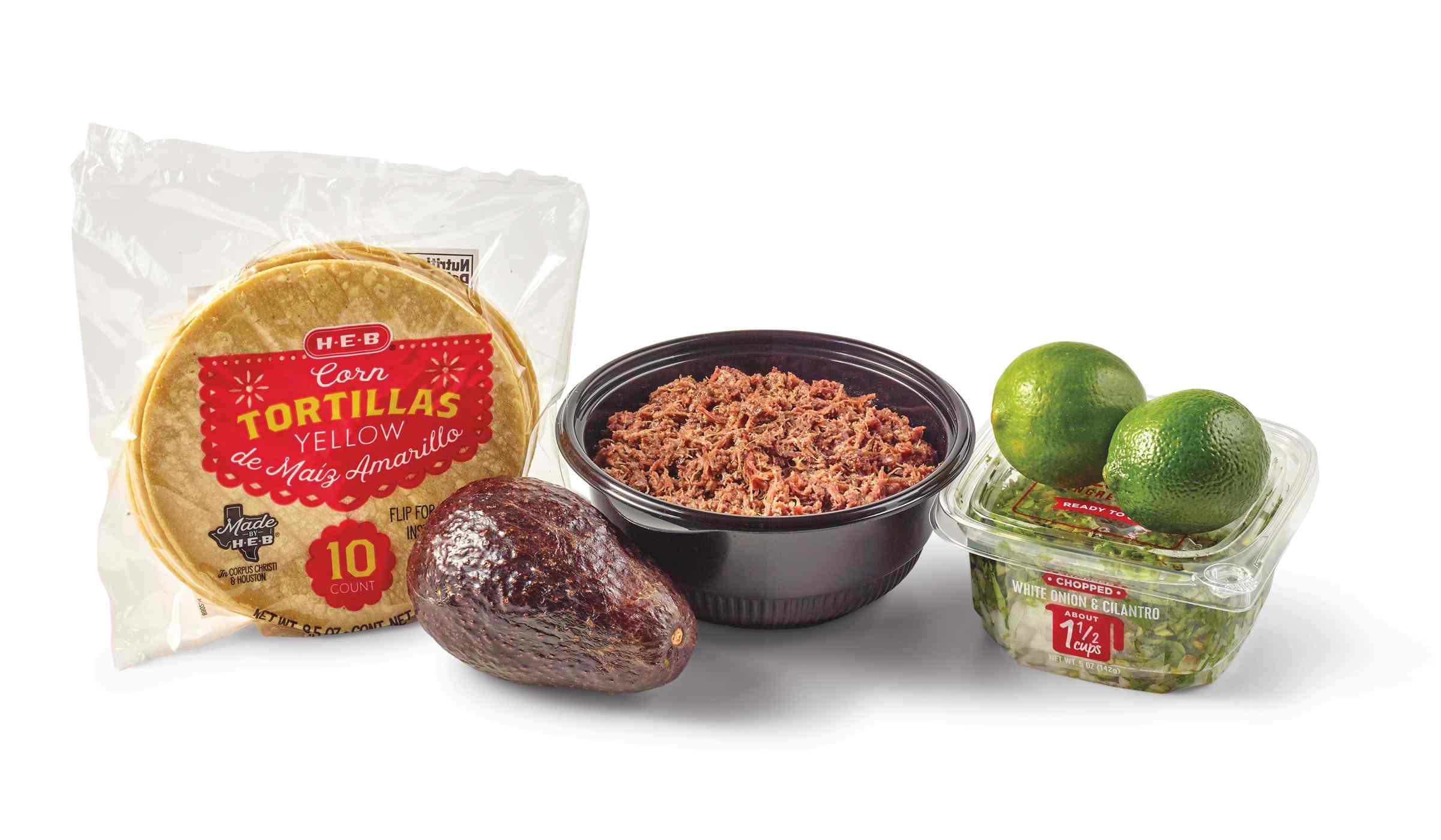 H-E-B Mi Tienda Beef Cheek Barbacoa Bundle - Yellow Corn Tortillas (Sold Cold); image 3 of 3