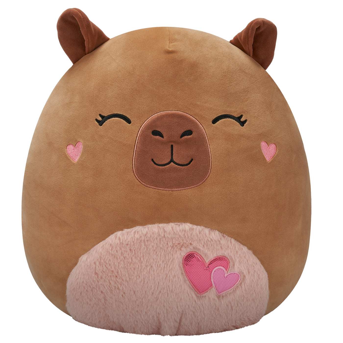 Squishmallows Capybara Valentine's Plush; image 1 of 2