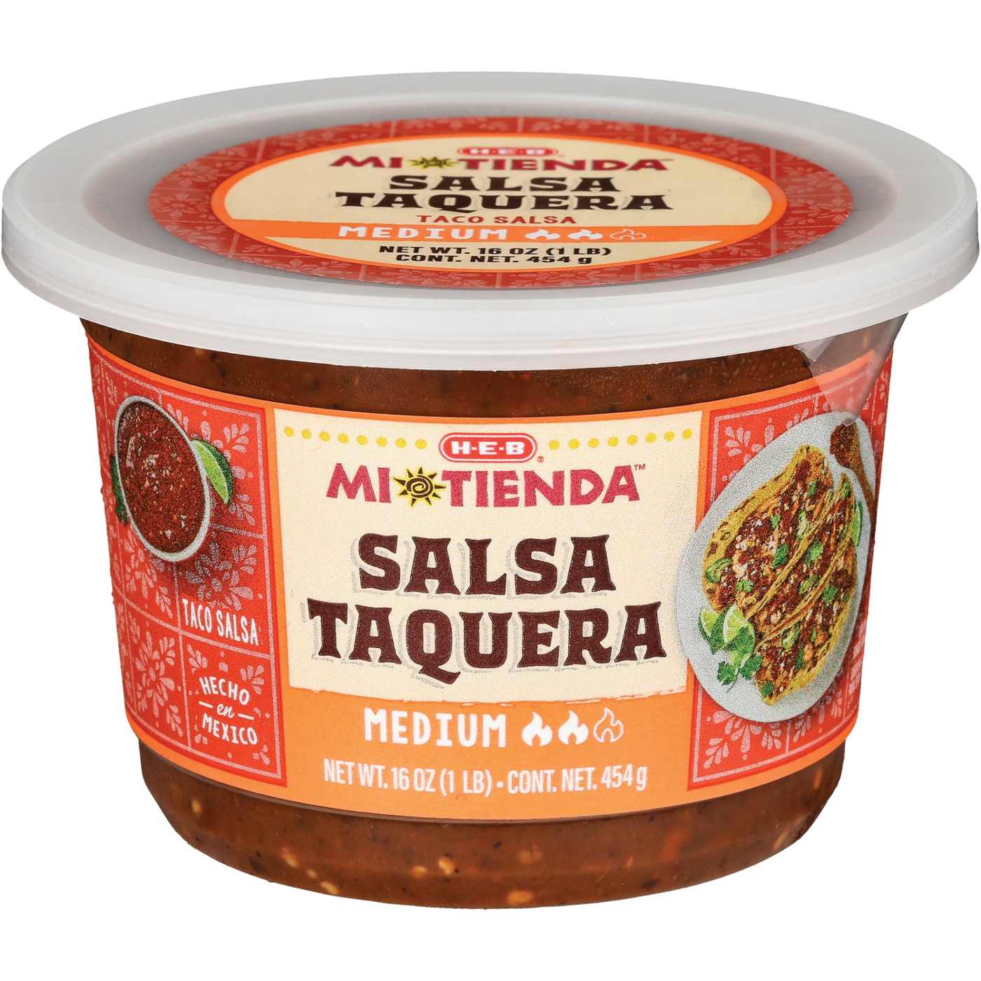 H-E-B Mi Tienda Salsa Taquera – Medium; image 1 of 4