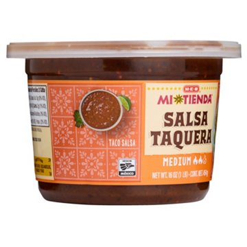 H-E-B Mi Tienda Salsa Taquera – Medium, 16 oz
