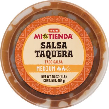 H-E-B Mi Tienda Salsa Taquera – Medium, 16 oz