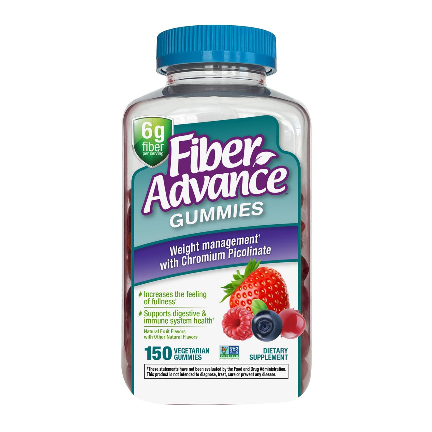 Fiber Advance Weight Management Gummies; image 1 of 4