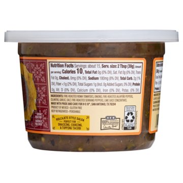 H-E-B Mi Tienda Fire-Roasted Salsa Roja - Medium, 16 oz