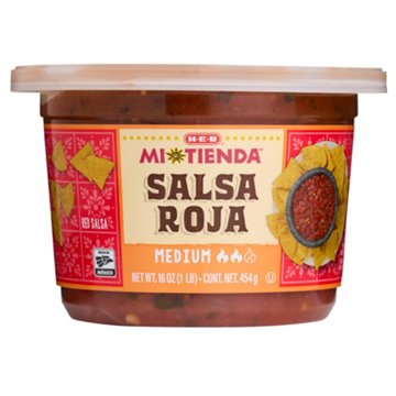 H-E-B Mi Tienda Salsa Roja - Medium, 16 oz