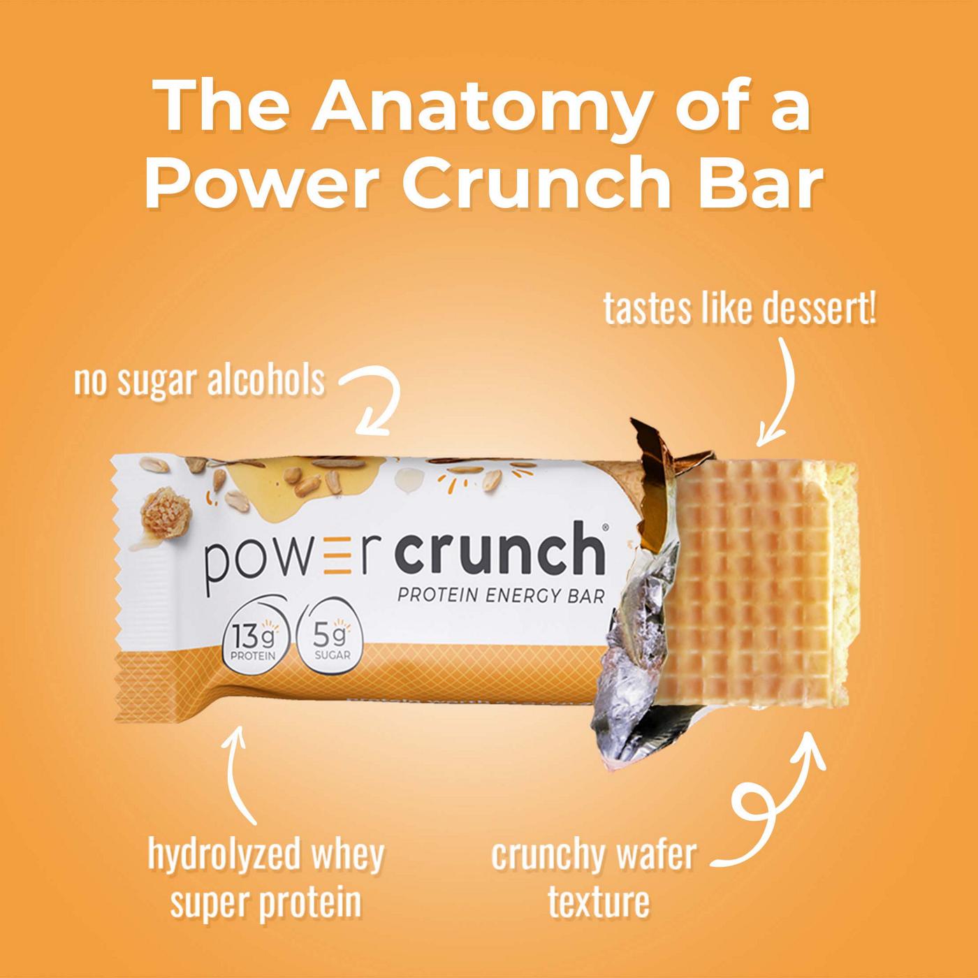 Power Crunch Protein Wafer Bars - Peanut Butter Honey; image 3 of 5
