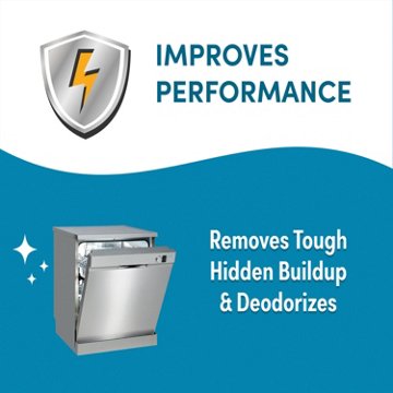 Lemi Shine Dishwasher Cleaner and Deodorizer Powder