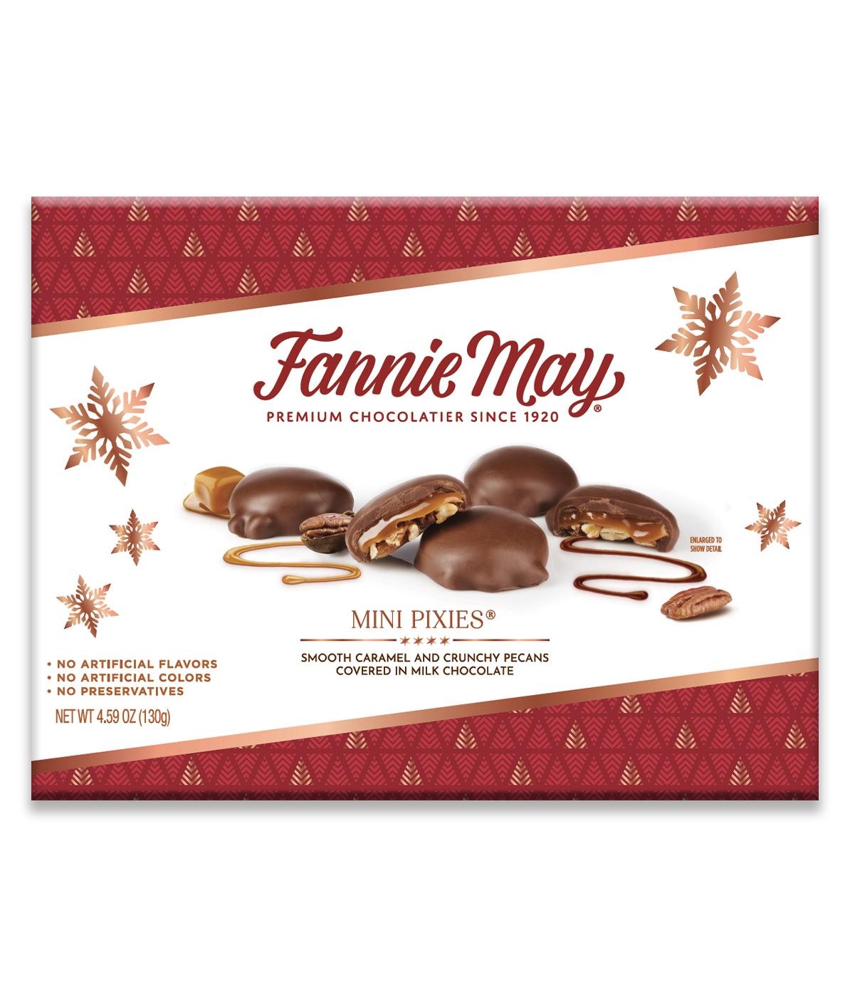 Fannie May Mini Pixies Assorted Chocolates Christmas Gift Box - Shop ...