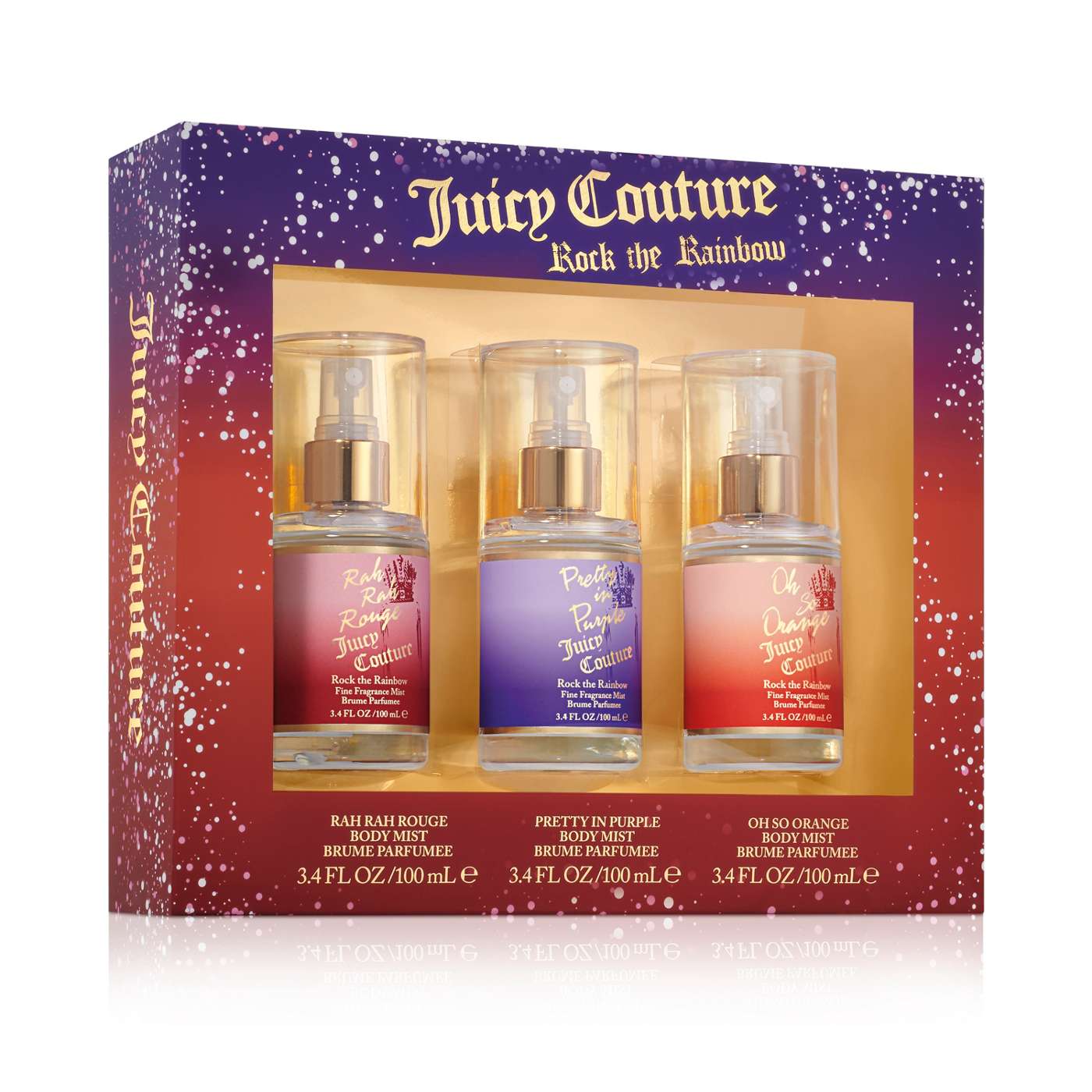 Juicy Couture Rock The Rainbow Body Mist Holiday Gift Set; image 1 of 7