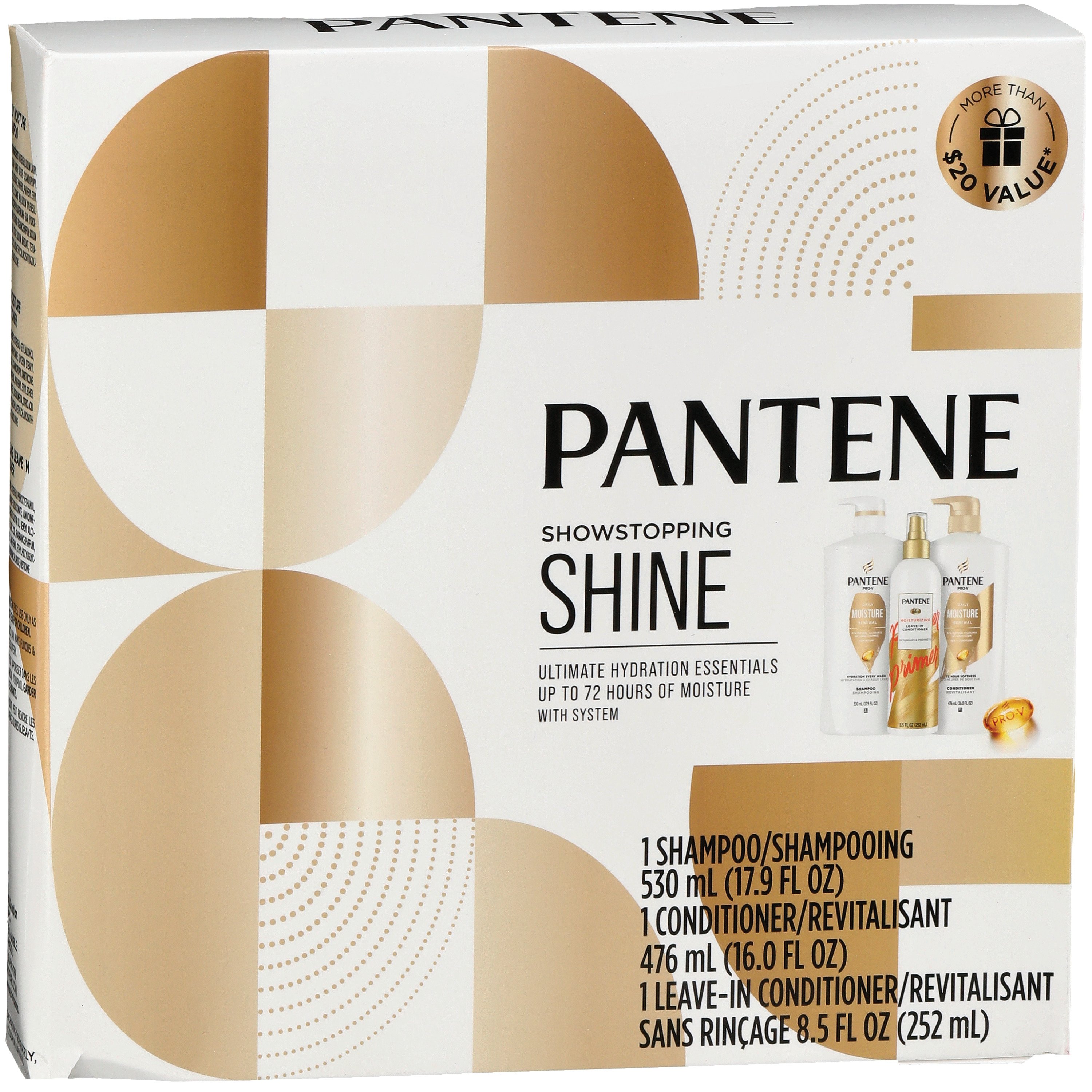 Pantene Pro-V Moisture Shampoo & Conditioner Gift Set - Shop Bath ...
