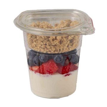 H-E-B Granola & Vanilla-Flavored Yogurt Parfait – Strawberry Blueberry, 8 oz