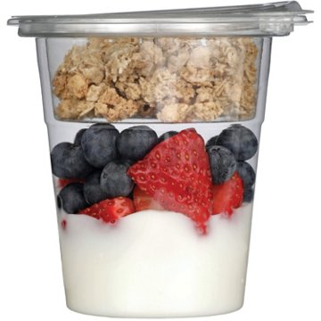 H-E-B Granola & Vanilla-Flavored Yogurt Parfait – Strawberry Blueberry