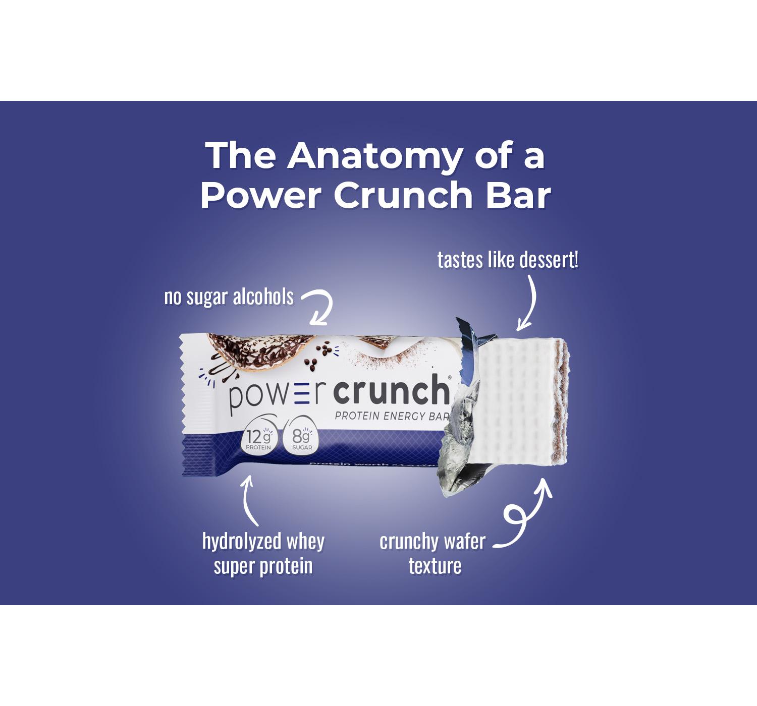 Power Crunch Protein Wafer Bars - Chocolate Cheesecake; image 3 of 6