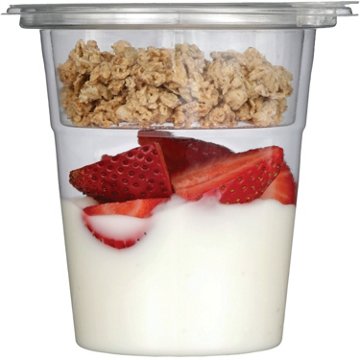 H-E-B Granola & Vanilla-Flavored Yogurt Parfait – Strawberry, 8 oz