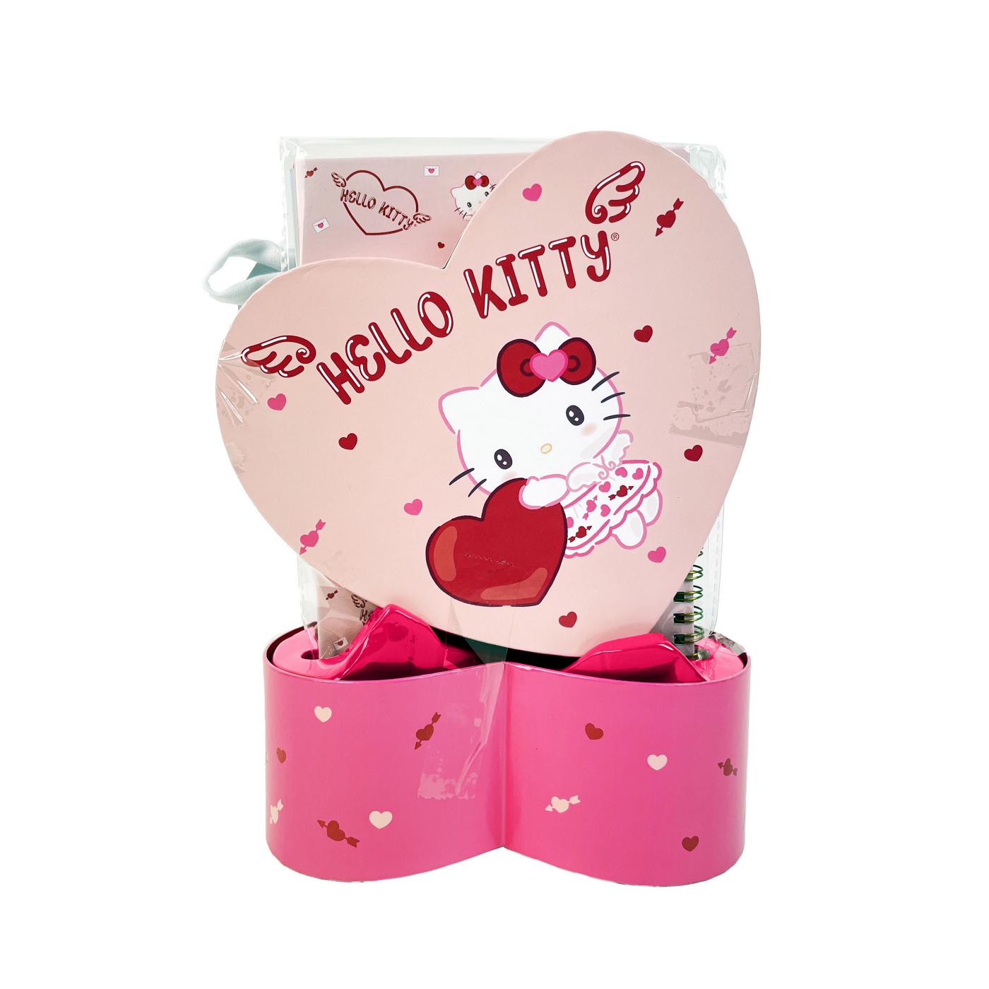 Megatoys Hello Kitty Heart Tin Box Valentine's Gift Set; image 4 of 4